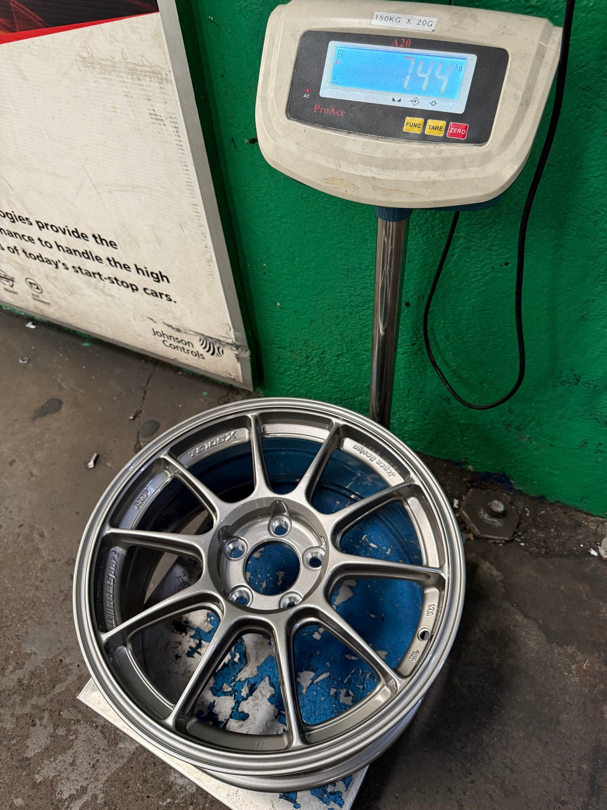 New 17X8 ET35 AOW Flow Formed TC105X Rim (4 wheel) Gloss Gunmetal 5X114.3