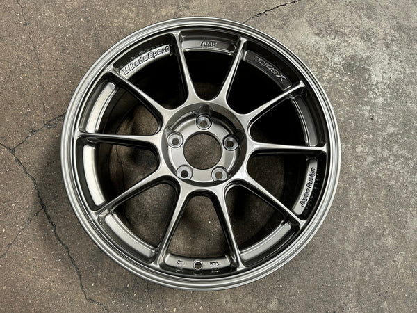 New 17X8.5 ET32 AOW Flow Formed TC105X Rim (4 wheel) Gloss Gunmetal 5X114.3