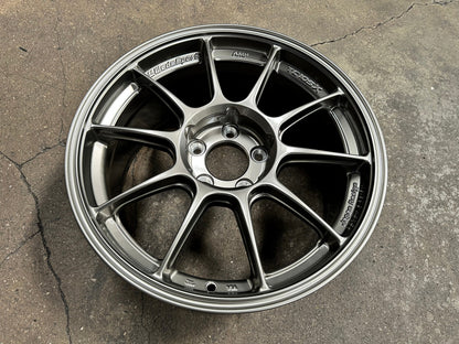 New 17X8.5 ET32 AOW Flow Formed TC105X Rim (4 wheel) Gloss Gunmetal 5X114.3