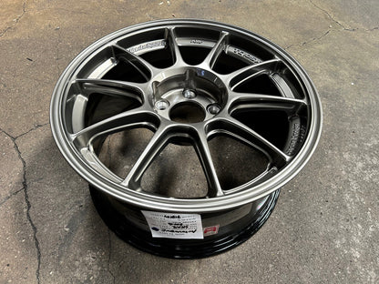 New 17X8.5 ET32 AOW Flow Formed TC105X Rim (4 wheel) Gloss Gunmetal 5X114.3