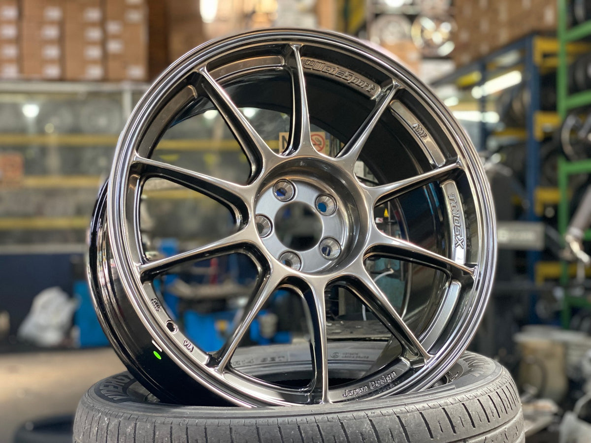 NEW 18X8.5 ET35 AOW Flow Formed TC105X Rim (4 wheel) EJ Titan 5X100