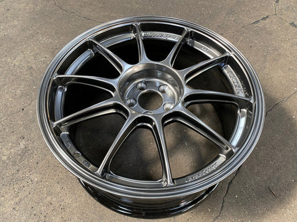 New 18X8.5 ET35 AOW Flow Formed TC105X Rim (4 wheel) Gloss Gunmetal 5X100