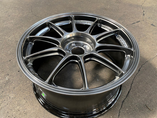 New 18X8.5 ET35 AOW Flow Formed TC105X Rim (4 wheel) Gloss Gunmetal 5X100