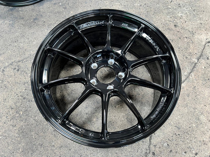 New 18X8.5 ET35 AOW Flow Formed TC105X Rim (4 wheel) Gloss Black 5X112