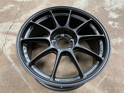 New 18X8.5 ET35 AOW Flow Formed TC105X Rim (4 wheel) Matt Black 5X114.3