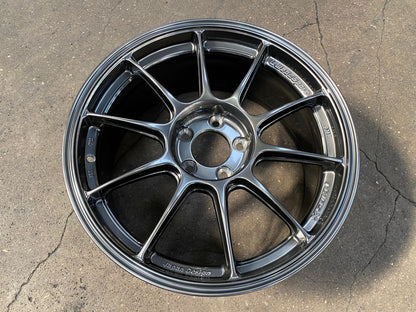 New 18X8.5 ET44 AOW Flow Formed TC105X Rim (4 wheel) Gloss Gunmetal 5X112