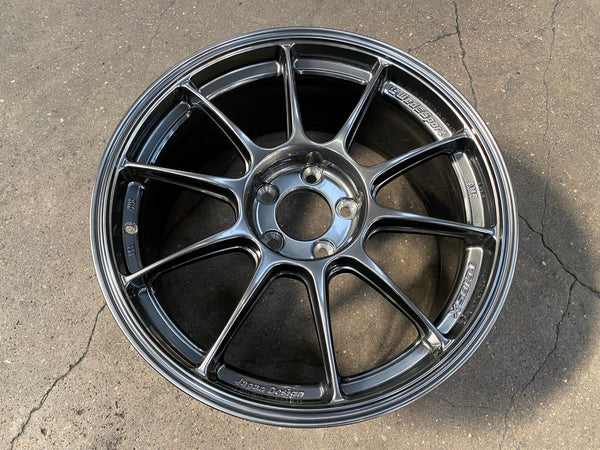 New 18X8.5 ET44 AOW Flow Formed TC105X Rim (4 wheel) Gloss Gunmetal 5X114.3