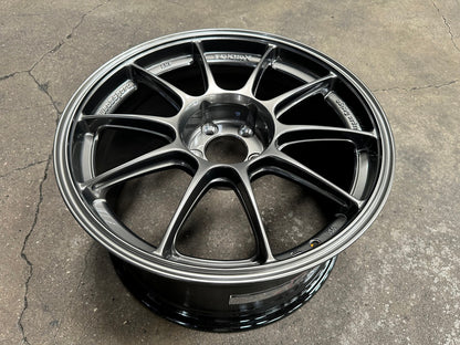 New 18X9.5 ET40 AOW Flow Formed TC105X Rim (4 wheel) Gloss Gunmetal 5X114.3