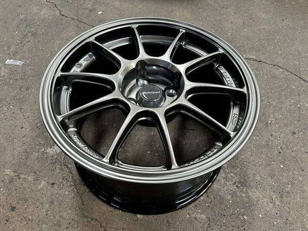 New 15X8 ET28 AOW Flow Formed TC105X Rim (4 wheel) Gloss Gunmetal 4X100