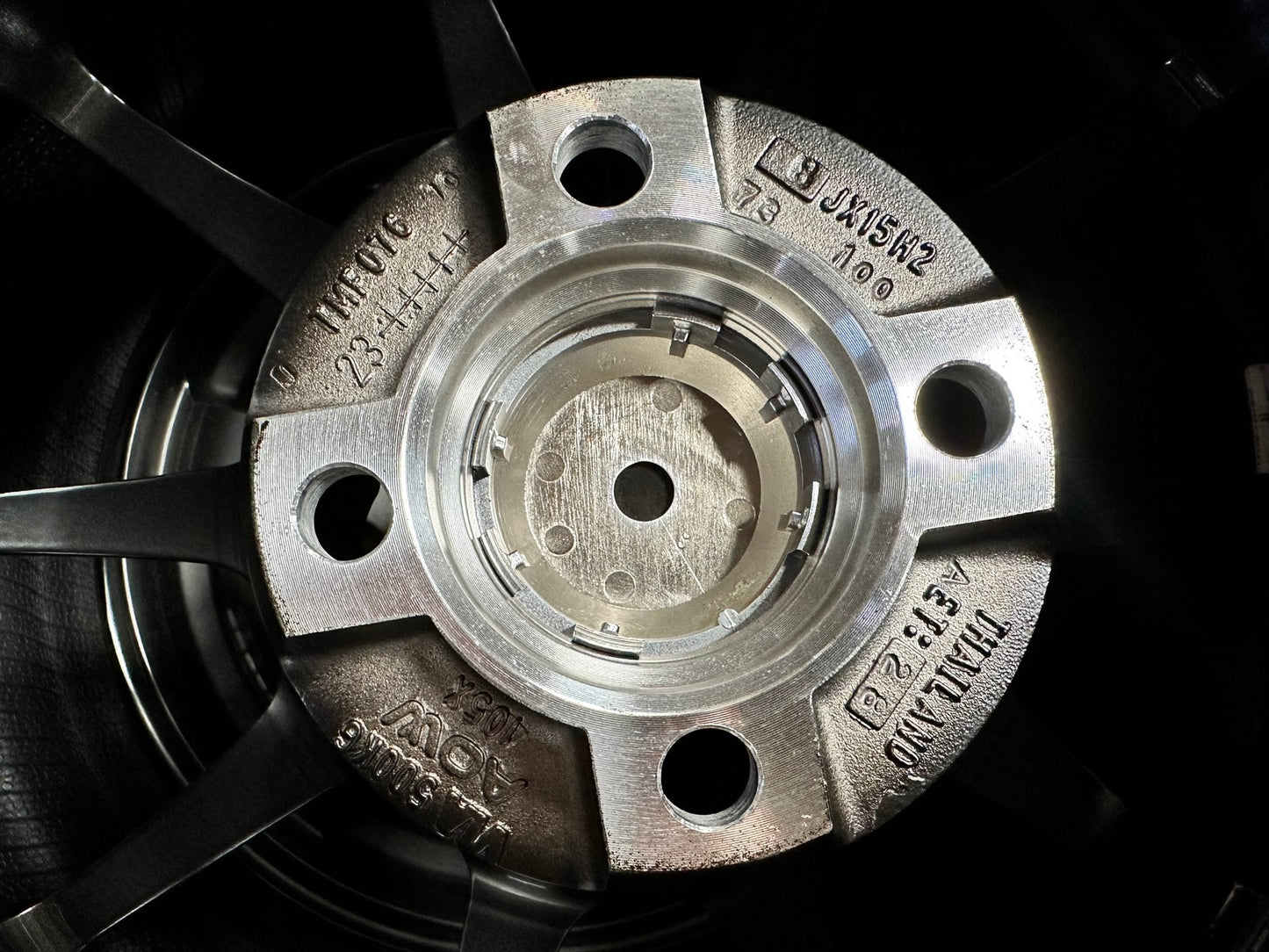 New 15X8 ET28 AOW Flow Formed TC105X Rim (4 wheel) Gloss Gunmetal 4X100