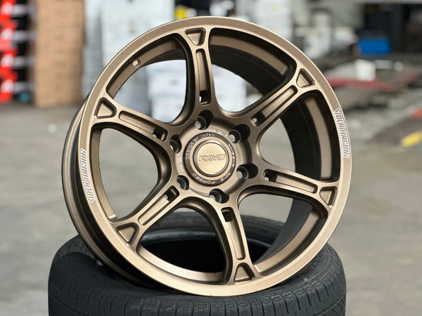 New 18X9 ET15 AOW Flow Formed TE37 XTR Rim (4 wheel) Matt Bronze 6X139.7