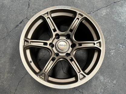 New 18X9 ET15 AOW Flow Formed TE37 XTR Rim (4 wheel) Matt Bronze 6X139.7