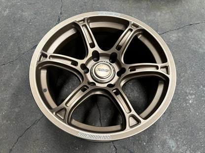 New 18X9 ET15 AOW Flow Formed TE37 XTR Rim (4 wheel) Matt Bronze 6X139.7