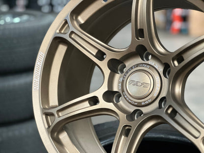 New 18X9 ET15 AOW Flow Formed TE37 XTR Rim (4 wheel) Matt Bronze 6X139.7