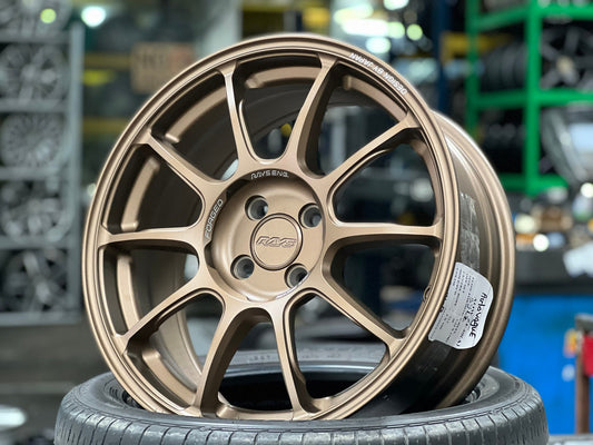 New 17X7.5 ET38 AOW Flow Formed ZE40 Rim (4 wheel) Matt Bronze 4X100