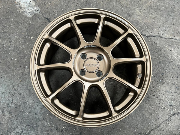 New 17X7.5 ET38 AOW Flow Formed ZE40 Rim (4 wheel) Matt Bronze 4X100