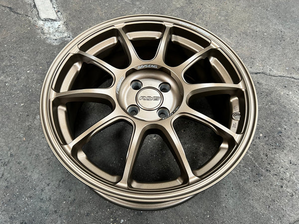 New 17X7.5 ET38 AOW Flow Formed ZE40 Rim (4 wheel) Matt Bronze 4X100