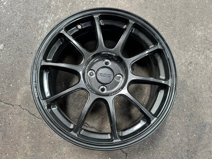 New 17X7.5 ET38 AOW Flow Formed ZE40 Rim (4 wheel) Gloss Gunmetal 4X100