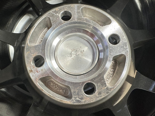 New 17X7.5 ET38 AOW Flow Formed ZE40 Rim (4 wheel) Gloss Gunmetal 4X100