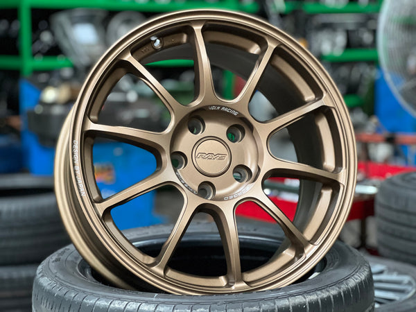 New 17X8 ET35 AOW ZE40 Rim (4 wheel) Matt Bronze 5X114.3