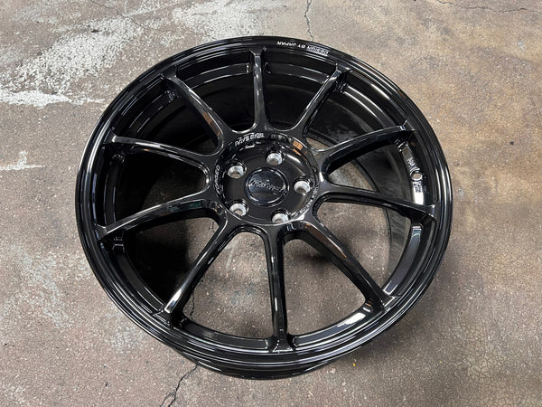 New 19X8.5 ET44 AOW Flow Formed ZE40 Rim (4 wheel) Gloss Black 5X114.3