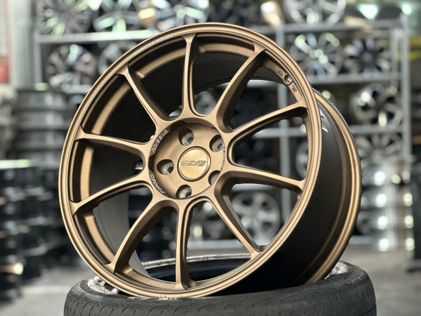 New 19X8.5 ET44 AOW Flow Formed ZE40 Rim (4 wheel) Matt Bronze 5X114.3