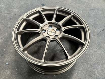 New 19X8.5 ET44 AOW Flow Formed ZE40 Rim (4 wheel) Matt Bronze 5X112