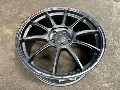 New 19X8.5 ET44 AOW Flow Formed ZE40 Rim (4 wheel) Matt Gunmetal 5X112