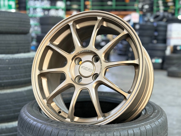 New 16X7 ET40 AOW Flow Formed ZE40 Rim (4 wheel) Matt Bronze 4X100