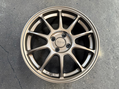 New 16X7 ET40 AOW Flow Formed ZE40 Rim (4 wheel) Matt Bronze 4X100