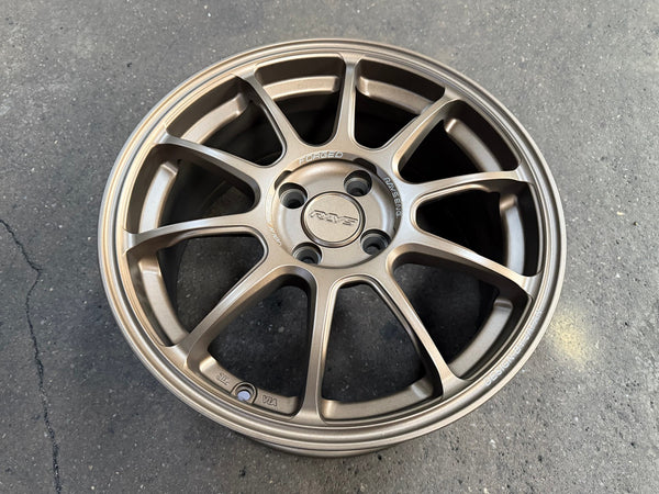 New 16X7 ET40 AOW Flow Formed ZE40 Rim (4 wheel) Matt Bronze 4X100