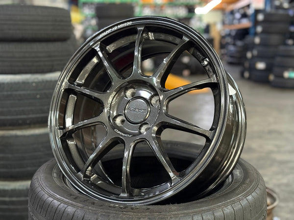 New 16X7 ET40 AOW Flow Formed ZE40 Rim (4 wheel) Gloss Gunmetal 4X100