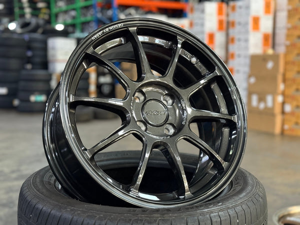 New 16X7 ET40 AOW Flow Formed ZE40 Rim (4 wheel) Gloss Gunmetal 4X100