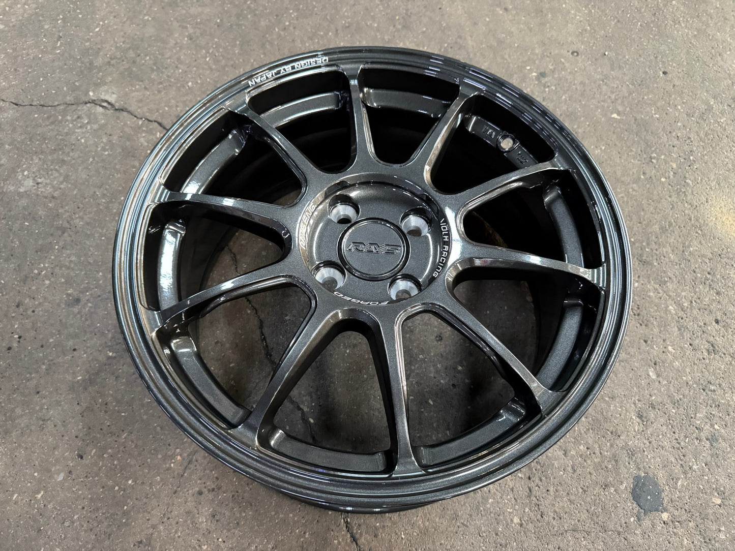 New 16X7 ET40 AOW Flow Formed ZE40 Rim (4 wheel) Gloss Gunmetal 4X100