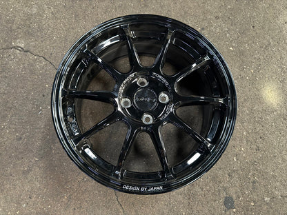 New 16X7 ET40 AOW Flow Formed ZE40 Rim (4 wheel) Gloss Black 4X100
