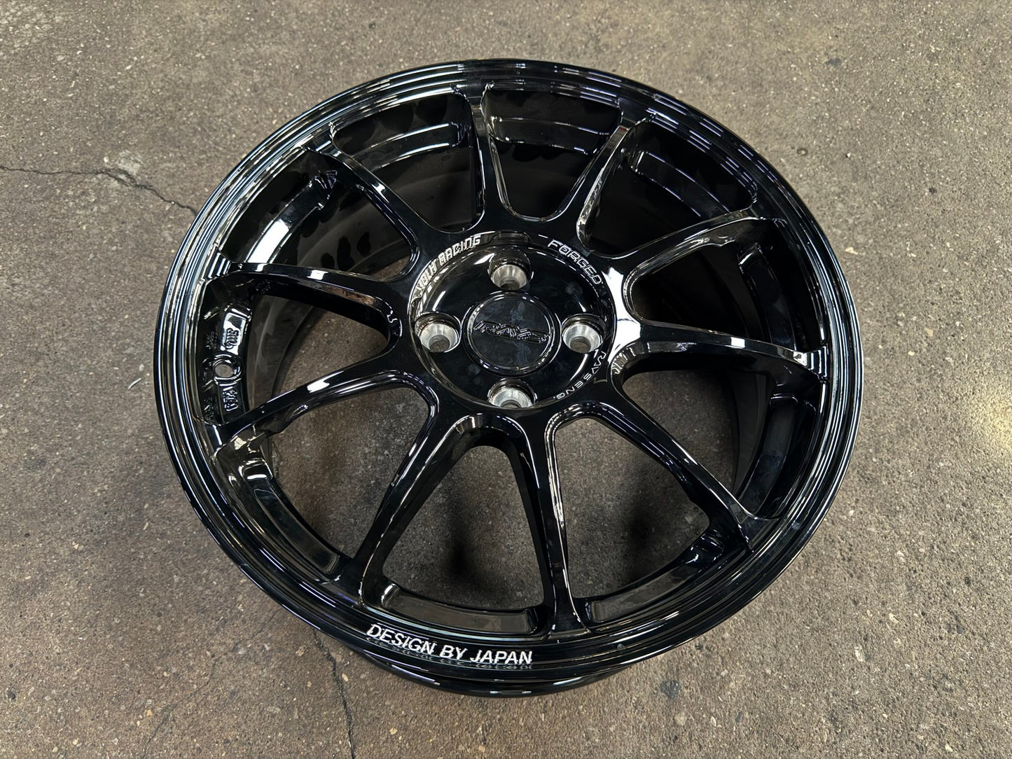 New 16X7 ET40 AOW Flow Formed ZE40 Rim (4 wheel) Gloss Black 4X100