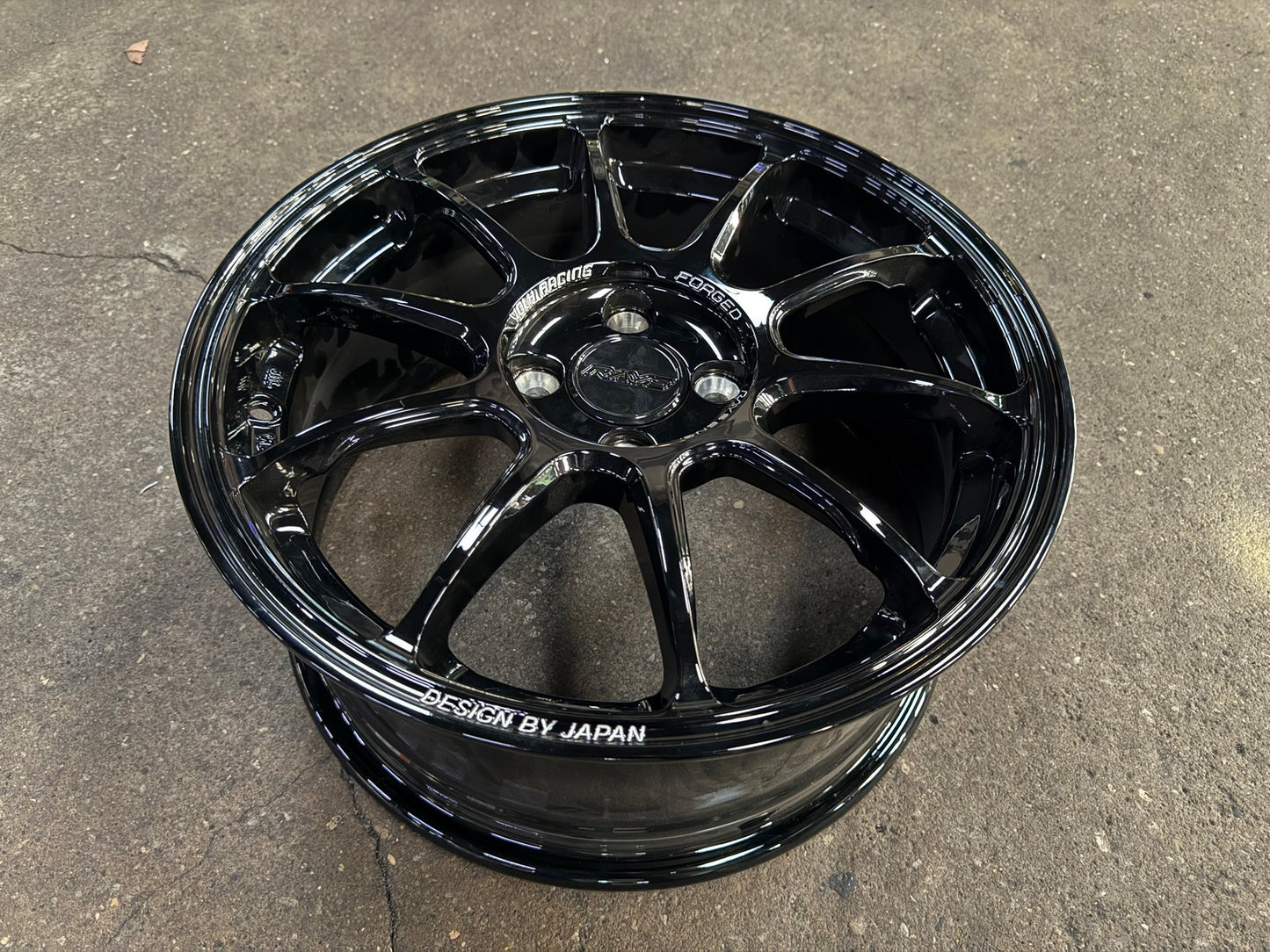 New 16X7 ET40 AOW Flow Formed ZE40 Rim (4 wheel) Gloss Black 4X100