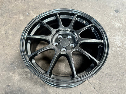 New 17X7.5 ET38 AOW Flow Formed ZE40 Rim (4 wheel) Gloss Gunmetal 5X100