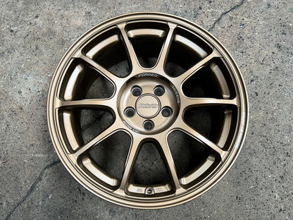 New 17X8 ET35 AOW Flow Formed ZE40 Rim (4 wheel) Matt Bronze 5X100
