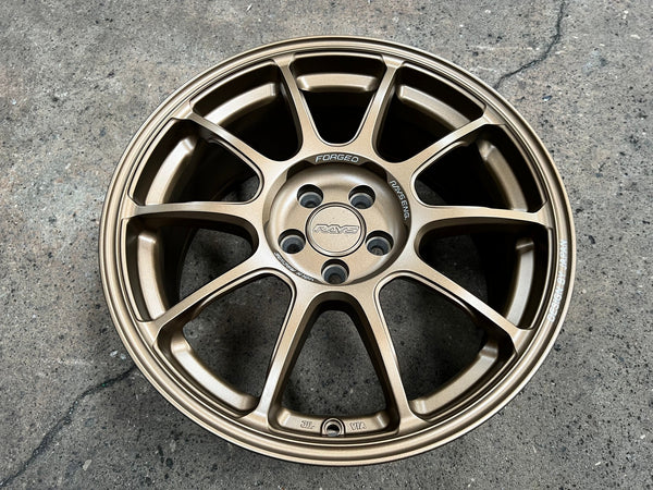 New 17X8 ET35 AOW Flow Formed ZE40 Rim (4 wheel) Matt Bronze 5X100