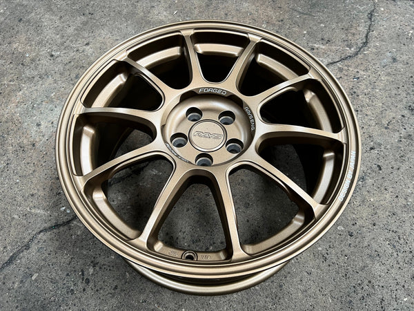 New 17X8 ET35 AOW Flow Formed ZE40 Rim (4 wheel) Matt Bronze 5X100
