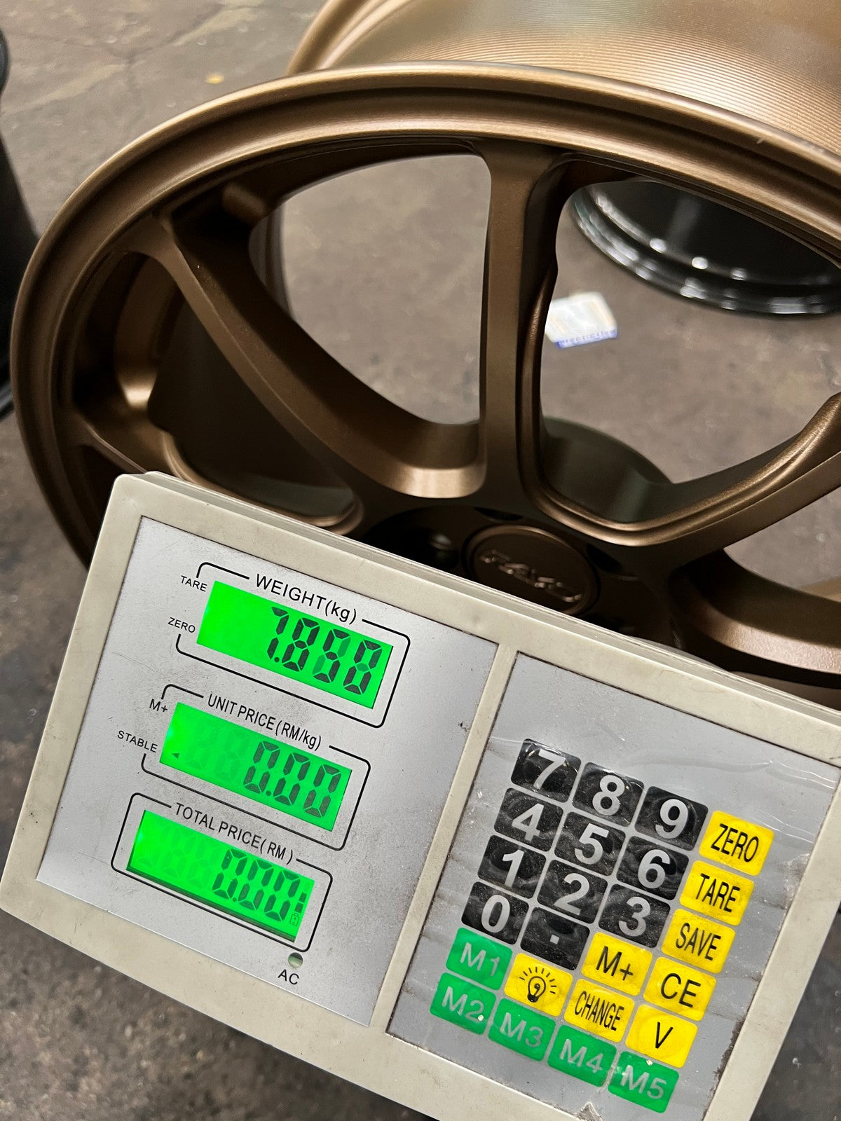 New 17X8 ET35 AOW Flow Formed ZE40 Rim (4 wheel) Matt Bronze 5X100