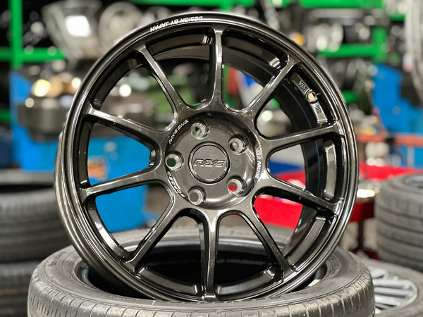 New 17X8 ET35 AOW Flow Formed ZE40 Rim (4 wheel) Gloss Gunmetal 5X114.3