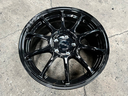 New 17X8 ET35 AOW Flow Formed ZE40 Rim (4 wheel) Gloss Black 5X112