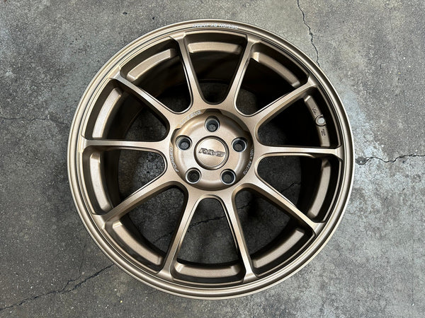 New 18X8.5 ET43 AOW Flow Formed ZE40 Rim (4 wheel) Matt Bronze 5X112