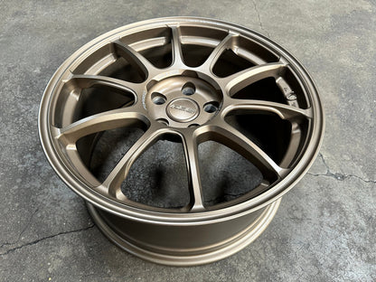 New 18X8.5 ET43 AOW Flow Formed ZE40 Rim (4 wheel) Matt Bronze 5X114.3