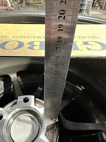 New 18X8.5 ET43 AOW Flow Formed ZE40 Rim (4 wheel) Gloss Gunmetal 5X114.3