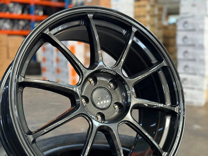 New 19X8.5 ET35 AOW Flow Formed ZE40 Rim (4 wheel) Gloss Gunmetal 5X114.3