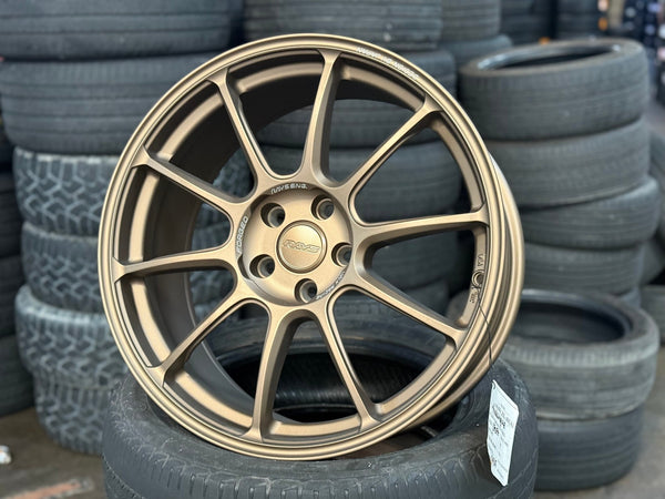 New 19X8.5 ET35 AOW Flow Formed ZE40 Rim (4 wheel) Matt Bronze 5X112