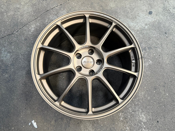 New 19X8.5 ET35 AOW Flow Formed ZE40 Rim (4 wheel) Matt Bronze 5X112